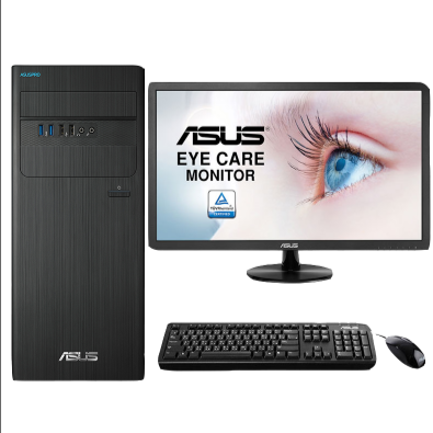 華碩/ASUS D500TC-G64A00200+VS228DE（21.5英寸）主機+顯示器 臺式計算機
