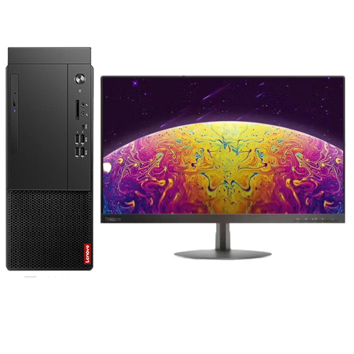 联想/LENOVO 启天M650-A416+ThinkVision T24A-10（23.8英寸） 酷睿 I7-12700/23.8/独立显卡/2G/256GB/1TB/Windows 11家庭中文版/16GB/台式计算机