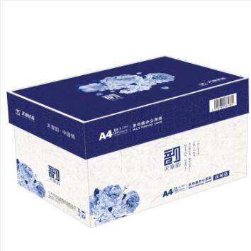 天章韵 A4 80g 纯白 5包/箱 复印纸