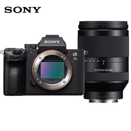 索尼/SONY 7 III A7M3+腾龙28-75mm F/2.8 G2 3.0英寸/2000-2999万/微单微电/全画幅/SD卡+SDHC卡+SDXC卡/单镜头套机/黑色/数字照相机