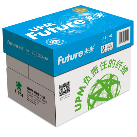 未来/FUTURE A470G 复印纸 UPM 蓝未来/A4/70g/白色/500张/包/10包