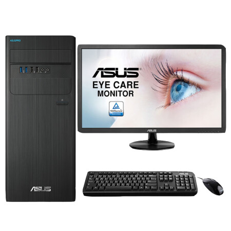 华硕/ASUS D500TC-I5M00025+VP228DE（21.5英寸） 酷睿 I5-11400/21.5/集成显卡/共享内存/256GB/无/统信/8GB/台式计算机