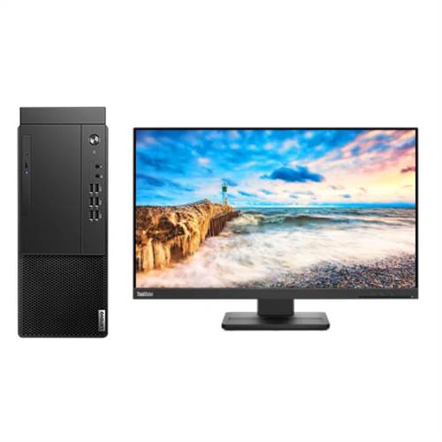 联想/LENOVO 启天M450-A094+ThinkVision TE20-19（19.5英寸） 酷睿 I3-12100/19.5/集成显卡/共享内存/256GB/无/Windows 11家庭中文版/8GB/台式计算机