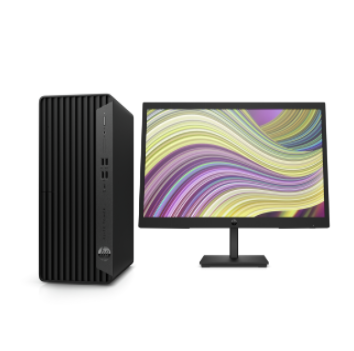 惠普/HP Elite Tower 680 G9 Desktop PC-2E03625705A+P24v G4（23.8英寸） 酷睿 I7-12700/23.8/独立显卡/8g/256GB/4TB/Windows 11/16GB/台式计算机